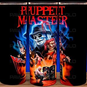 Puppet Master 80s Horror Movie Cup Mug Tumbler 20oz
